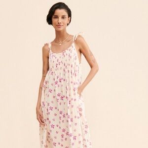 Free People Azure midi dress